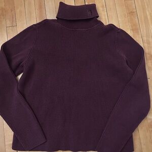 Ralph Lauren cropped turtleneck sweater